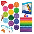 DieJedXi 166 PCS Fractions Activities Class Set