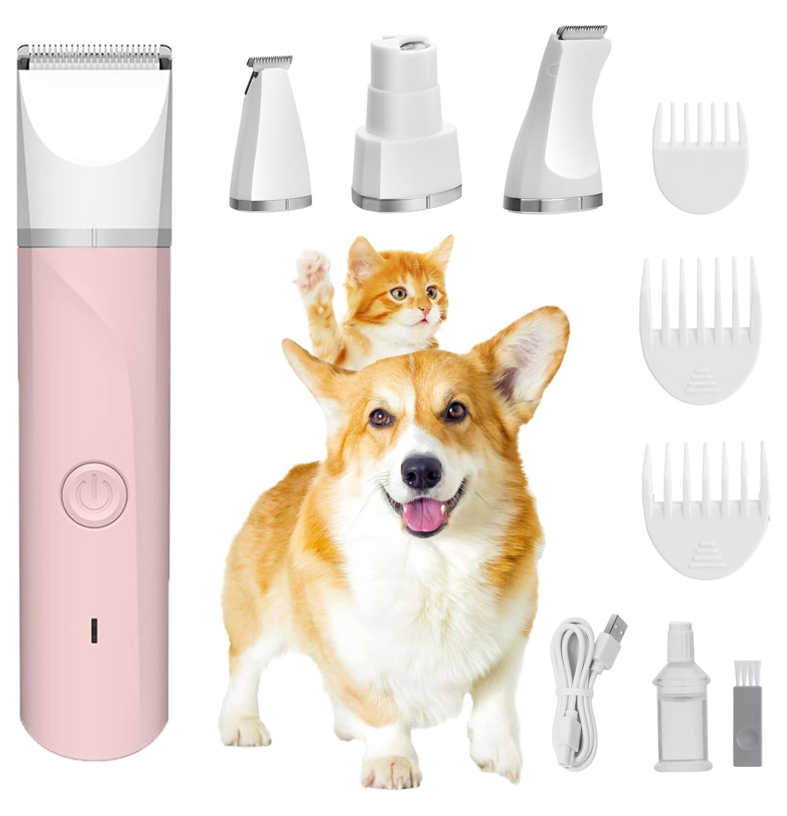 DieJedXi Dog Hair Grooming Clippers Electric Low Noise Pet Shaver Hair