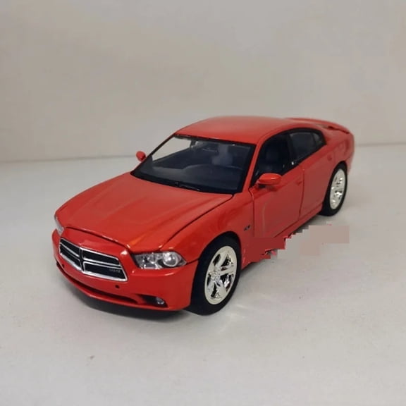 Diecast 1:24 Scale Motormax 2011 Charger R/T Simulation Alloy Toy Car Model Scene Decoration Classic Collectible Souvenir Hobby