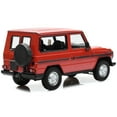 thumbnail image 1 of 1980 Mercedes-Benz G-Model (SWB) Red with Black Stripes Limited Edition to 504 pieces Worldwide 1/18 Diecast Model Car by Minichamps, 1 of 4