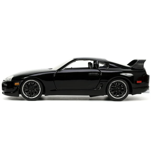 Diecast 1995 Toyota Supra Black "Fast & Furious" Movie 1/32 Diecast Model Car by Jada