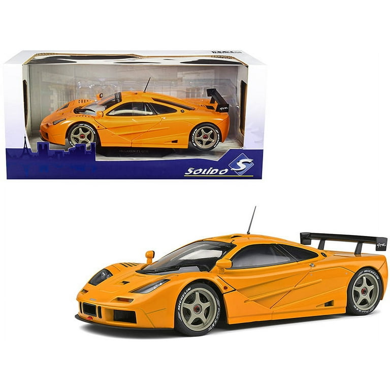 Diecast 1996 McLaren F1 GTR Short Tail Orange Papaya 1/18