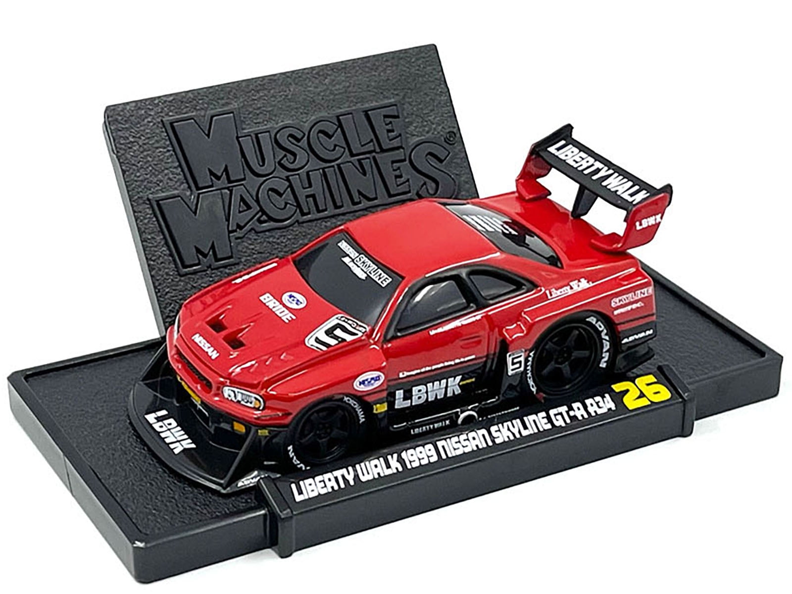 799台限定　スカイラインGTR LBWK 1/64 ミニカー LBWK スカイラインGTR R35 1/64 799台限定品 ミニカー - メルカリ