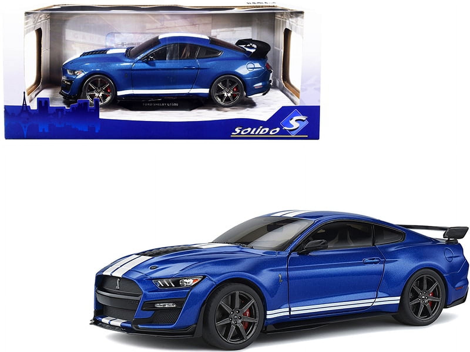Diecast 2020 Ford Mustang Shelby GT500 Fast Track Ford Performance Blue