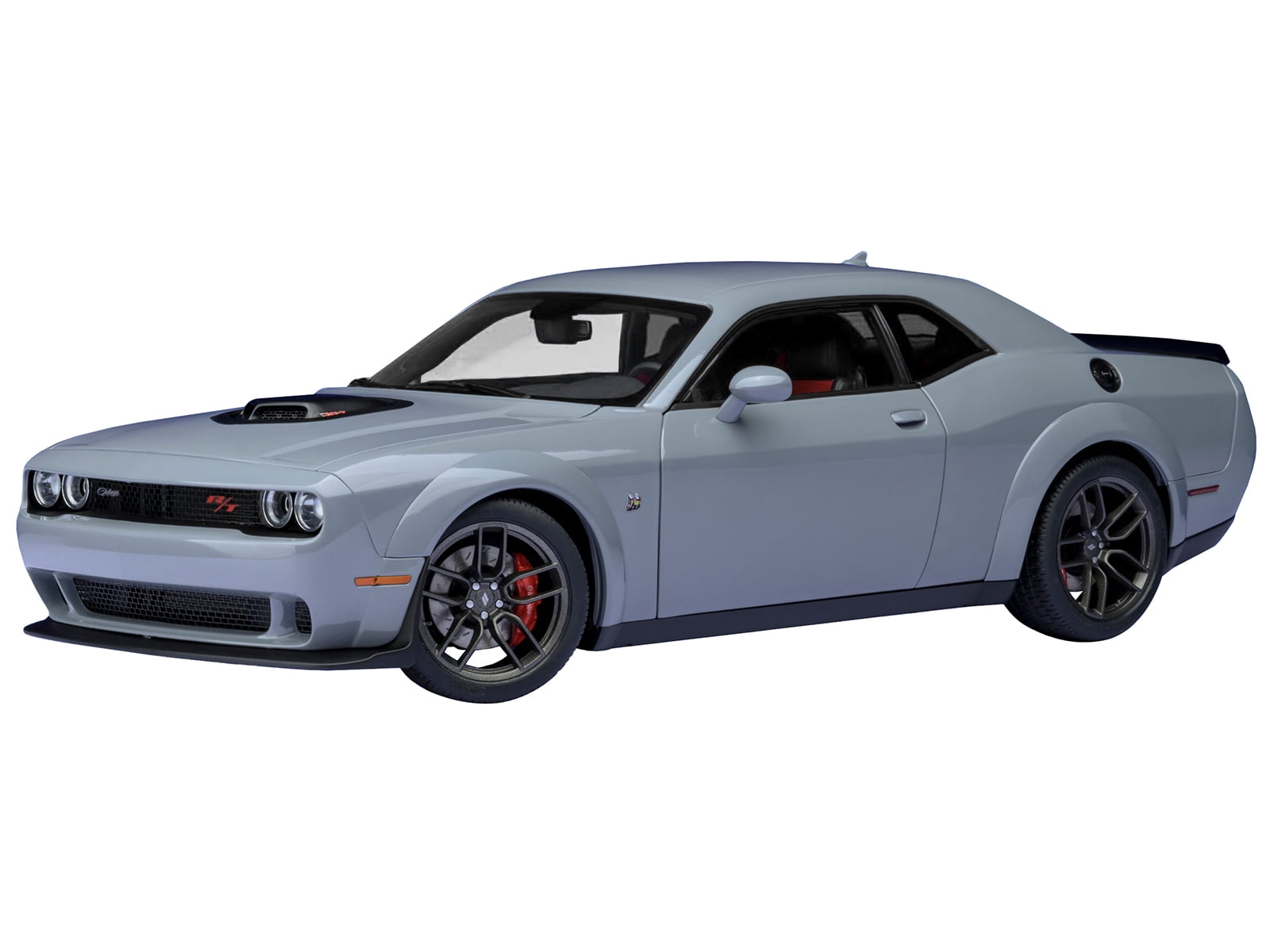Diecast 2022 Dodge Challenger R/T Scat Pack Widebody Sinamon Stick Orange 1/18 Model Car by Autoart