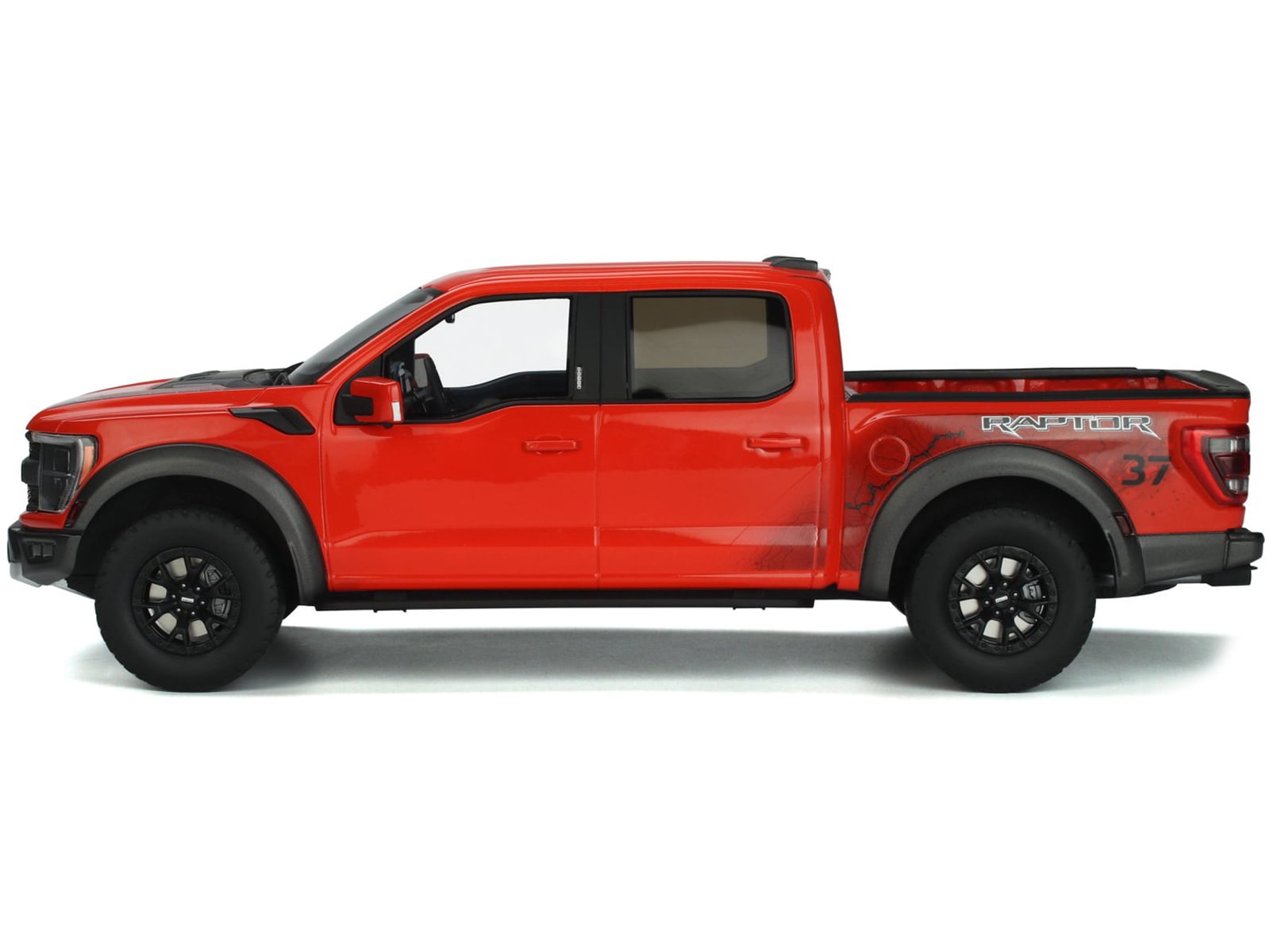 2022 Ford F-150 Raptor Pickup Truck Code Orange 1/18 Model