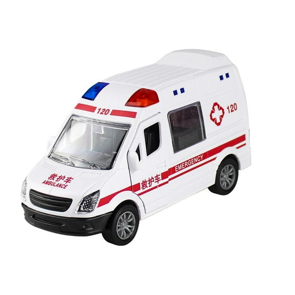 Diecast Alloy Ambulance Car Model Toy Vehicle For Kids Gift ﻿ Lot N5 D1E6 C