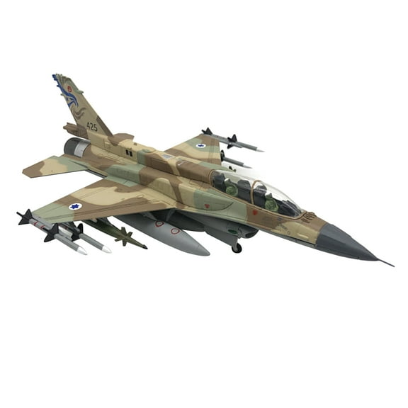 Diecast Alloy F-16I Fighter Jet Model for Birthday Gifts Israeli Air Force Edition, 1:72 Scale, Perfect for Aviation Fans