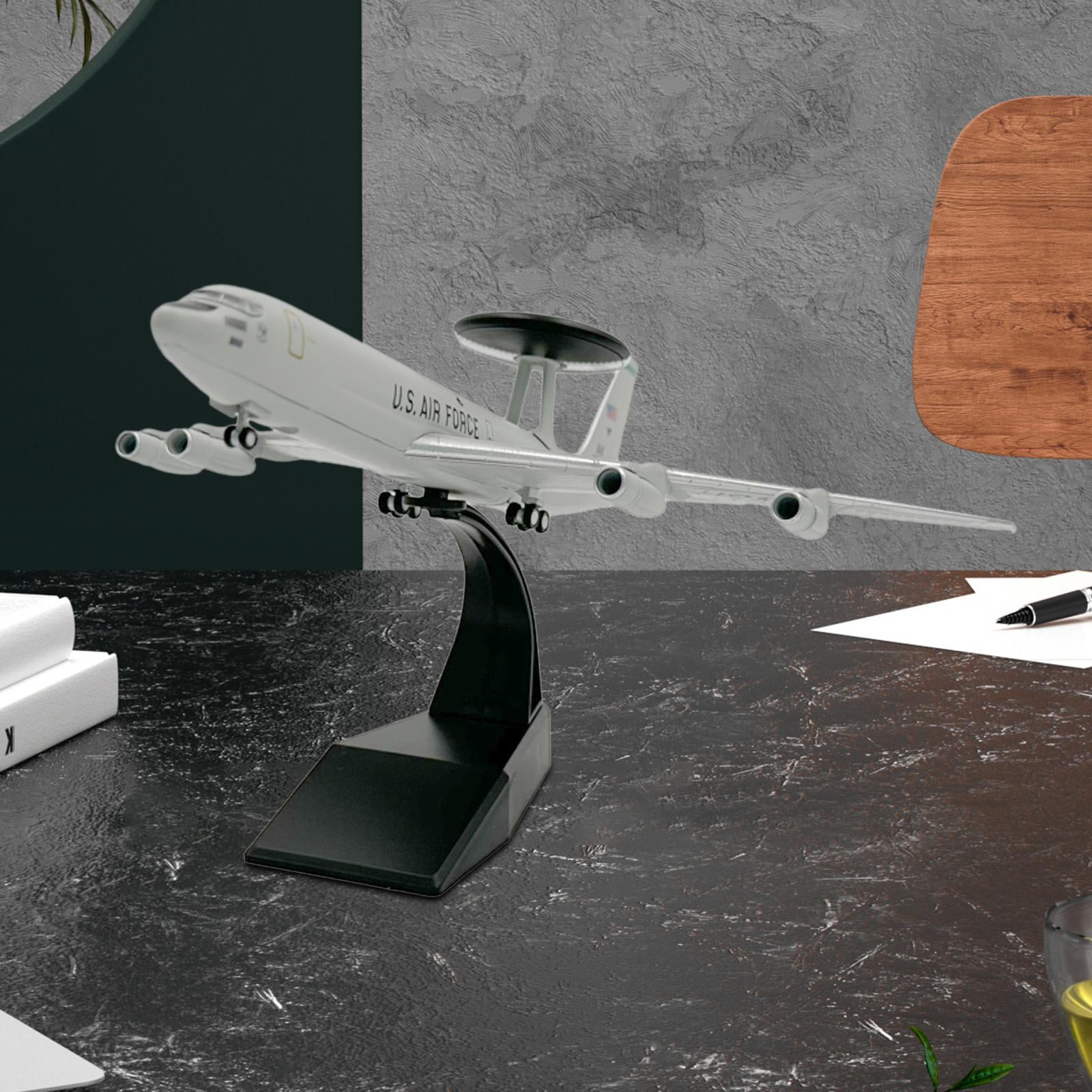 Diecast Alloy Airplane Model - Unique Cultural Design For Collectors, Display With Stand, Approx. 5.8x6.0 Inches