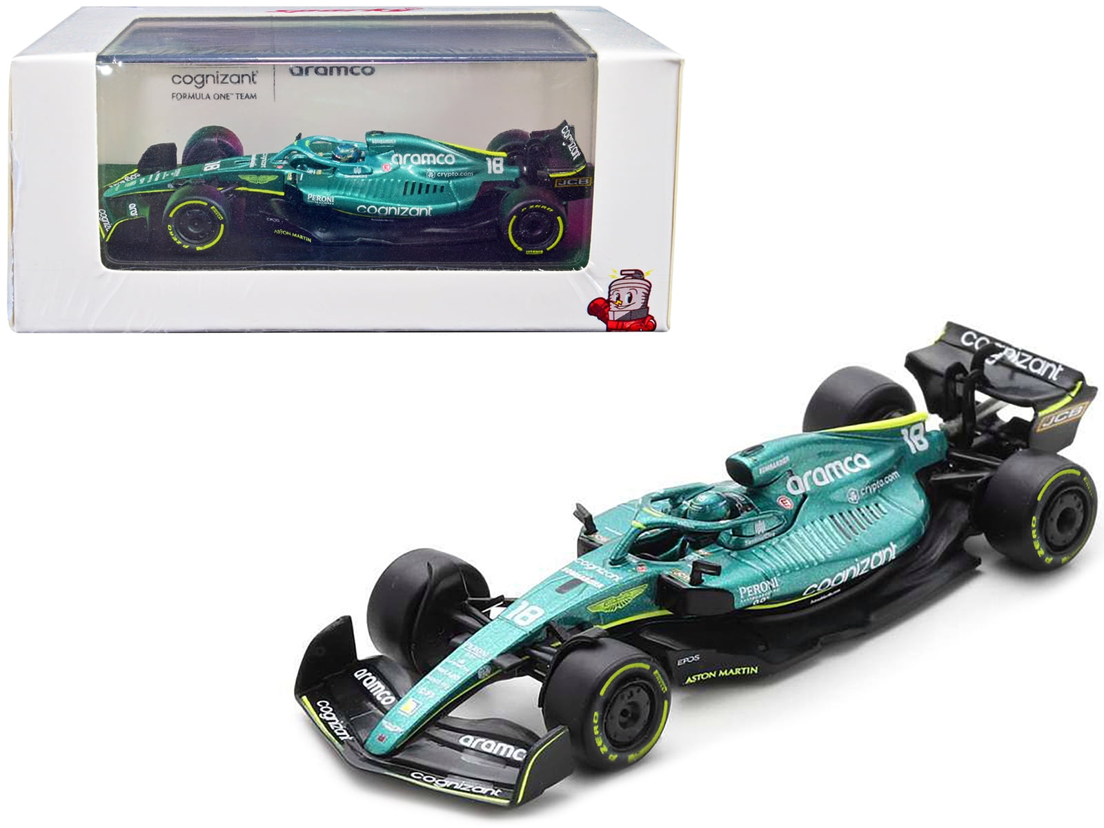 Diecast Aston Martin AMR22 #18 Lance Stroll Diecast Aston Martin AMR22 #18 Lance Stroll
