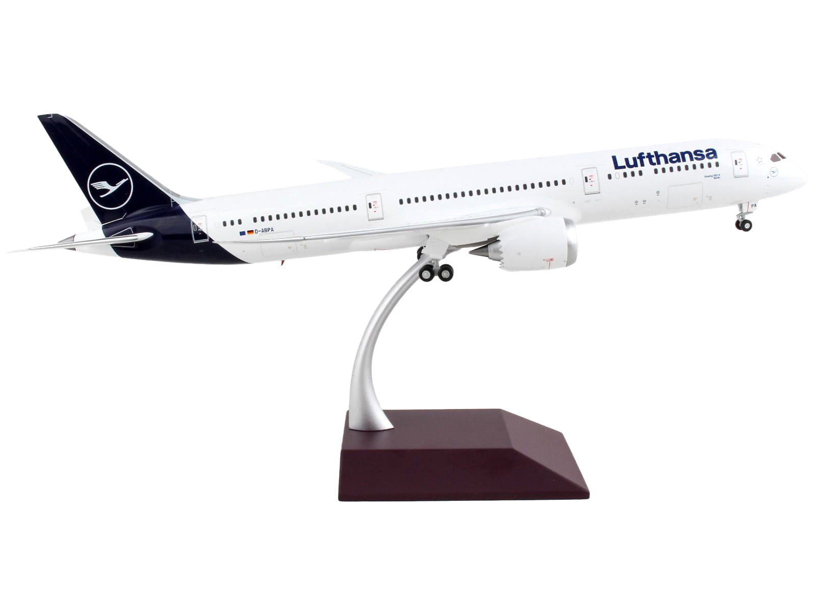 Diecast Boeing 787-9 Commercial Aircraft with Flaps Down 