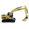 thumbnail image 1 of Diecast CAT Caterpillar 320D L Hydraulic Excavator with Multiple Work Tools and Operator "High Line" Series 1/87 (HO) Scale Diecast Model by Diecast Masters, 1 of 4