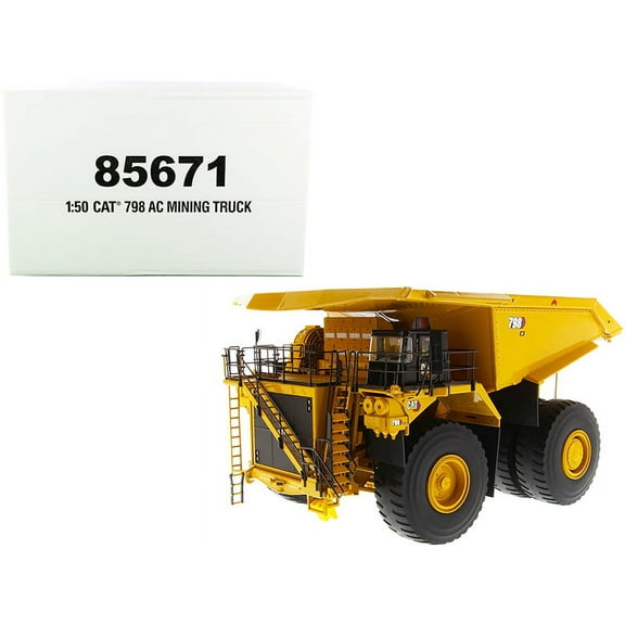 CAT Caterpillar 798 AC Mining Truck "High Line Series" 1/50 Diecast Model by Diecast Masters