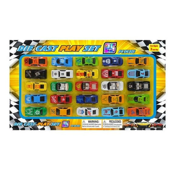 Diecast Car Collection (25 Piece Set) (36 Units Included)