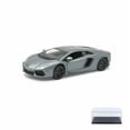 thumbnail image 1 of Diecast Car & Display Case Package - Lamborghini Aventador LP 700-4, Gray - New Ray 71253GY - 1/24 Scale Diecast Model Toy Car w/Display Case, 1 of 3