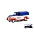 thumbnail image 1 of Diecast Car w/LED Display Case - 1939 Chevy Panel Truck - Summit Racing Equipment, Red - Greenlight 85061 - 1/24 scale Diecast Car, 1 of 3