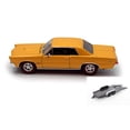 thumbnail image 1 of Diecast Car w/Trailer - 1965 Pontiac GTO, Gold - Welly 22092 - 1/24 scale Diecast Model Toy Car, 1 of 3