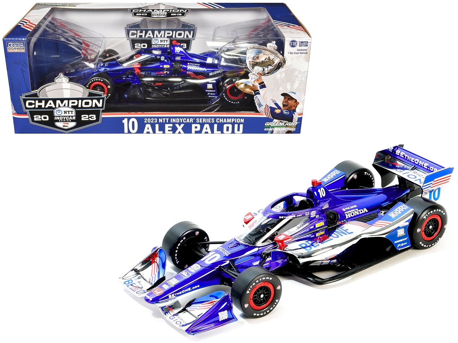 Diecast Dallara IndyCar #10 Alex Palou \