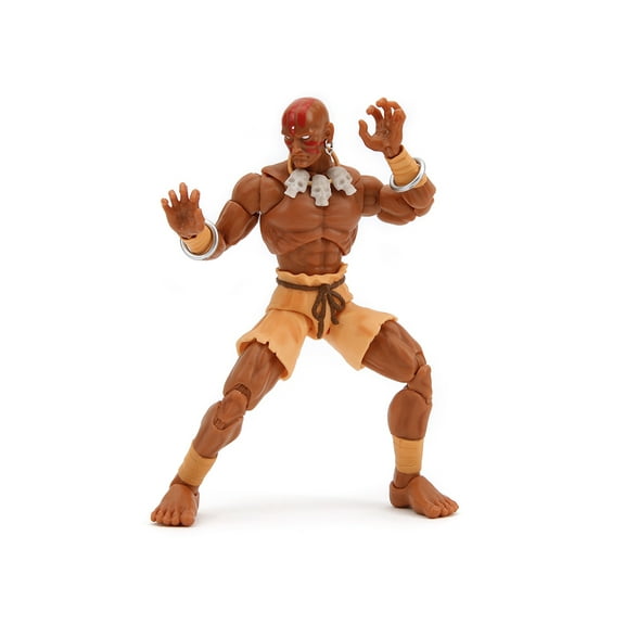 Transformable Dhalsim 6-inch Figure with Alternate Head and Limbs - Ultra Street II: The Final Challengers (2017) by Jada