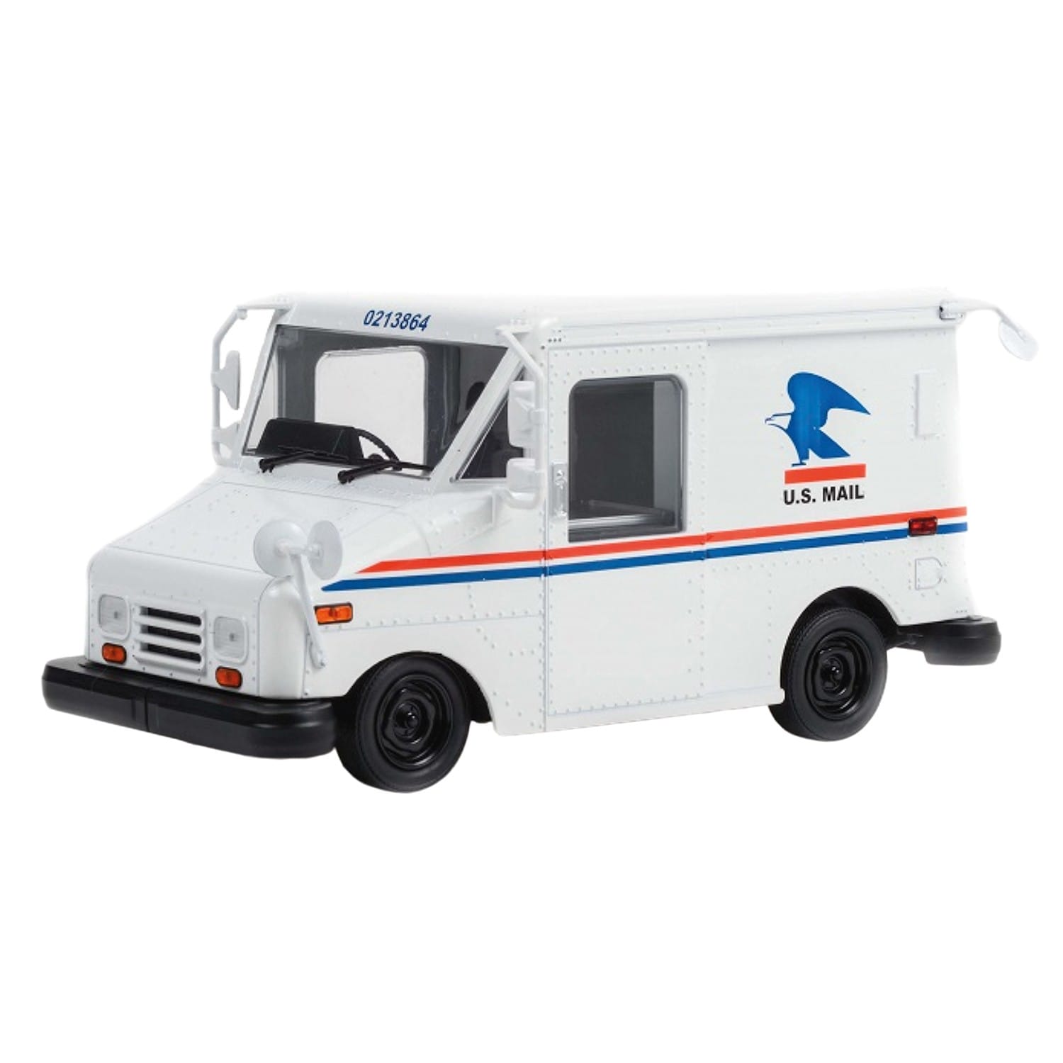 Diecast Dropshipper 84151 1-24 Scale USA Mail Long-Life Postal Delivery Vehicle Cheers TV Series Hollywood Series Diecast Model&#44; White - image 1 of 3