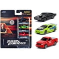 thumbnail image 1 of Diecast "Fast & Furious" 3 piece Set "Nano Hollywood Rides" Diecast Model Cars by Jada, 1 of 3