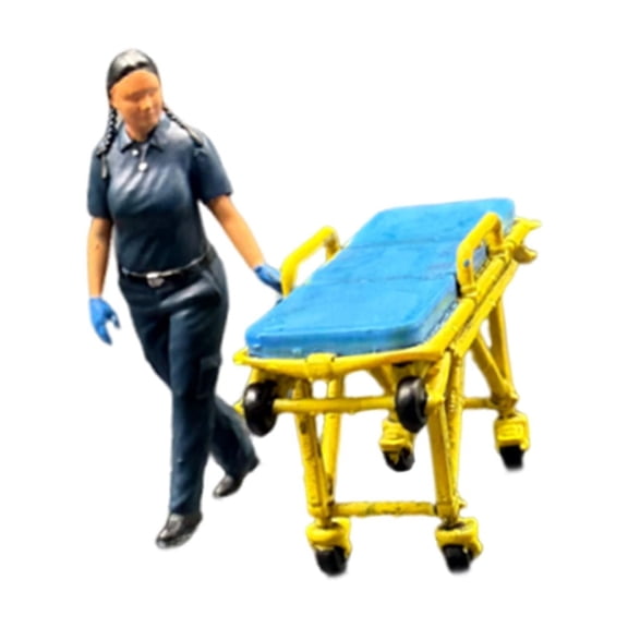 Diecast Figure Mini People Model Lifelike Detail 1:64 Scale for Micro Landscape and Architecture Hobbyists