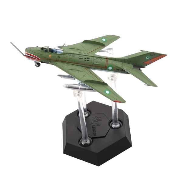 Diecast J-6 Fighter Model for Desk Decor 1:72 Scale, Detailed Replica for Collectors APPLAYERR Spare Part
