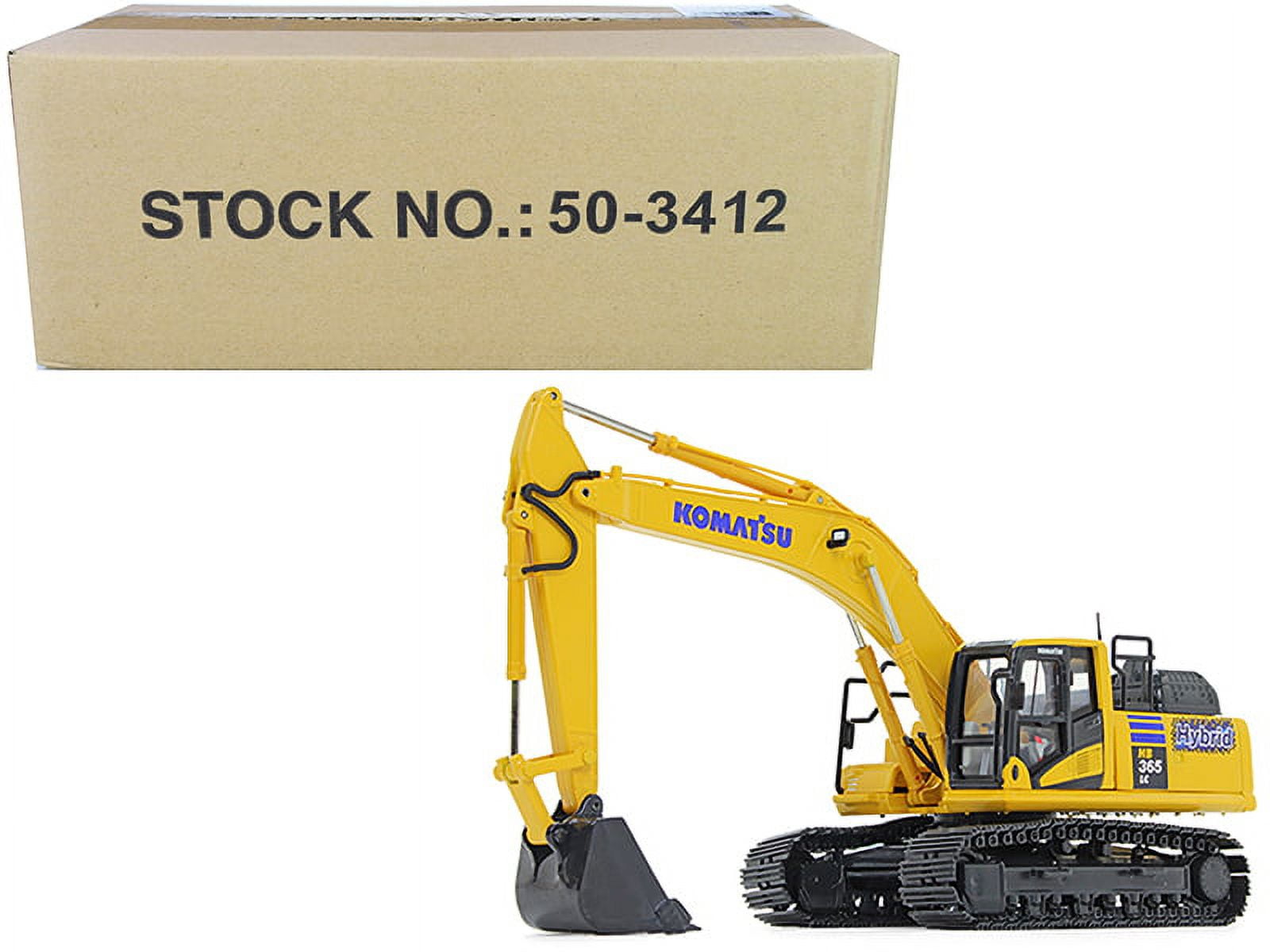 Truck And Trailer Toy Komatsu HB215LC-3 Hybrid Tracked Excavator 1