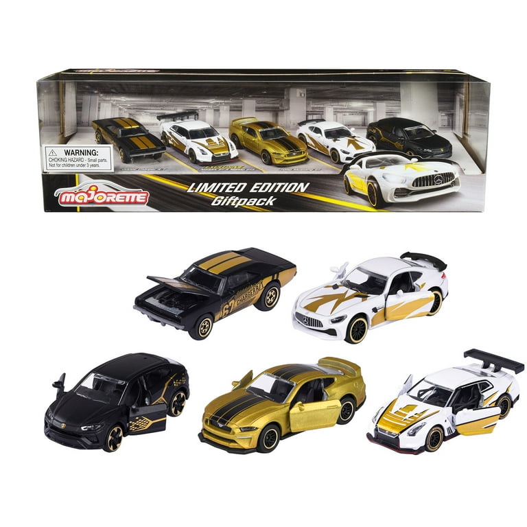 Majorette Giftpack 5 Vehicles Limited Edition 9 Golden