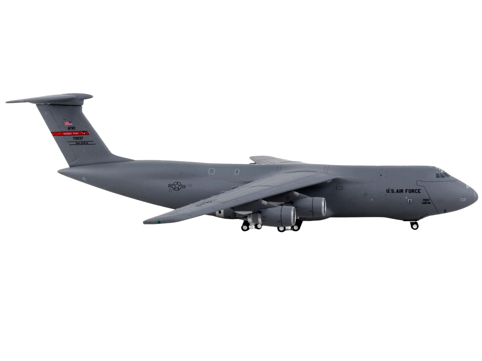 Diecast Lockheed C-5M Super Galaxy Transport Aircraft 