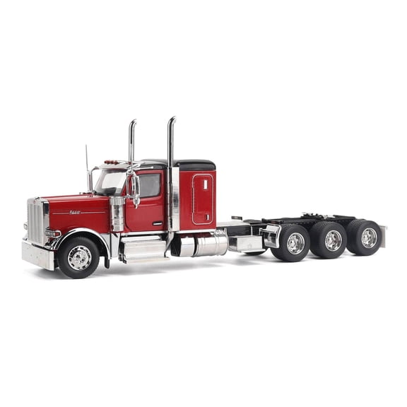 Diecast Masters 1/32 Peterbilt 589 Tridem-Axle Truck with 58in Sleeper Legendary Red 71145
