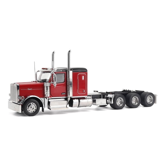 Diecast Masters 1/32 Peterbilt 589 Tridem-Axle Truck with 58in Sleeper Legendary Red 71145