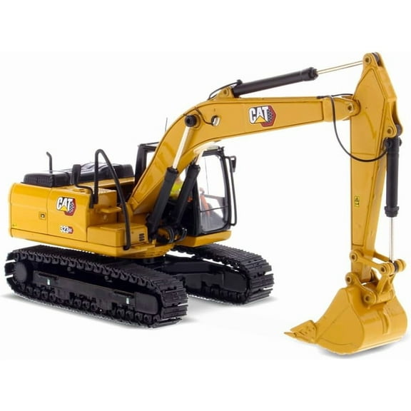 Diecast Masters 1:50 Caterpillar 323 GX Hydraulic Excavator | High Line Series Cat Trucks & Construction Equipment | 1:50 Scale Model Diecast Collectible Model 85675
