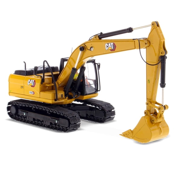 Diecast Masters 1:50 Caterpillar 323 GX Hydraulic Excavator | High Line Series Cat Trucks & Construction Equipment | 1:50 Scale Model Diecast Collectible Model 85675