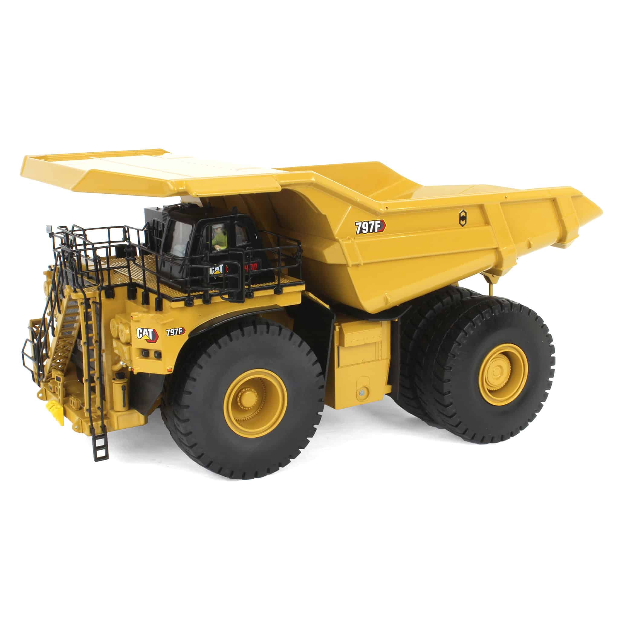 Diecast Masters 1:50 Caterpillar 797F Tier 4 Final Mining Truck | High Line Series Cat Trucks & Construction Equipment | 1:50 Scale Model Diecast Collectible | Diecast Masters Model 85655