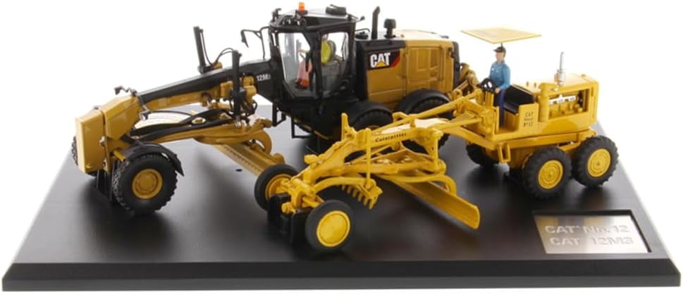 Diecast Masters 1:50 Caterpillar Diesel No. 12 and 12M3 Motor Grader ...