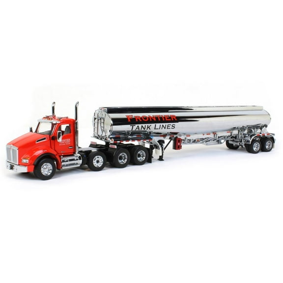 Diecast Masters 1/50 Kenworth T880S Tandem w/ Heil Petroleum Tanker, Frontier Tank Lines 64190