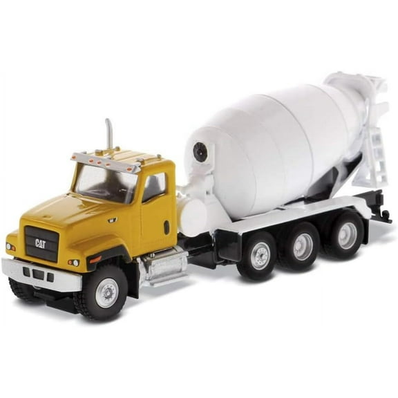 Diecast Masters 1:87 Caterpillar CT681 Concrete Mixer, HO Scale Series Cat Trucks & Construction Equipment | 1:87 Scale Model Diecast Collectible Model 85512
