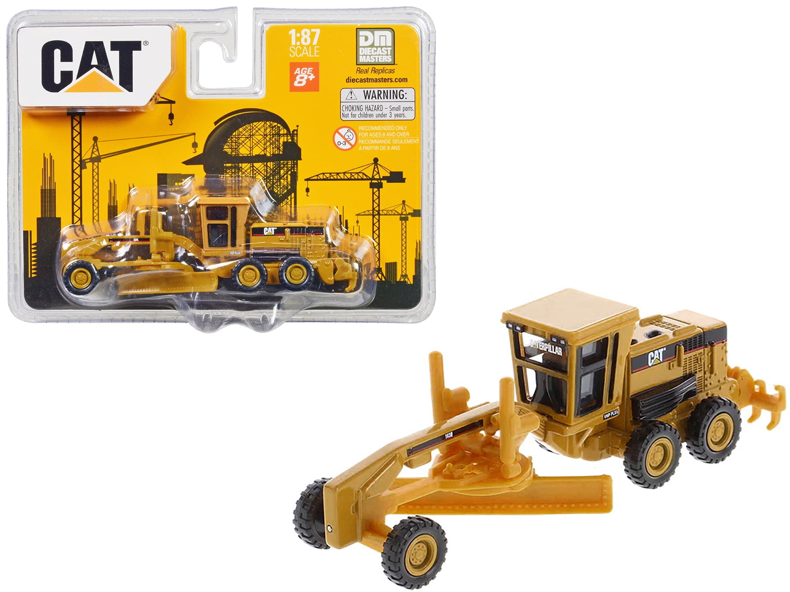 Diecast Masters CAT Caterpillar 163H Motor Grader Diecast Model Tractor ...