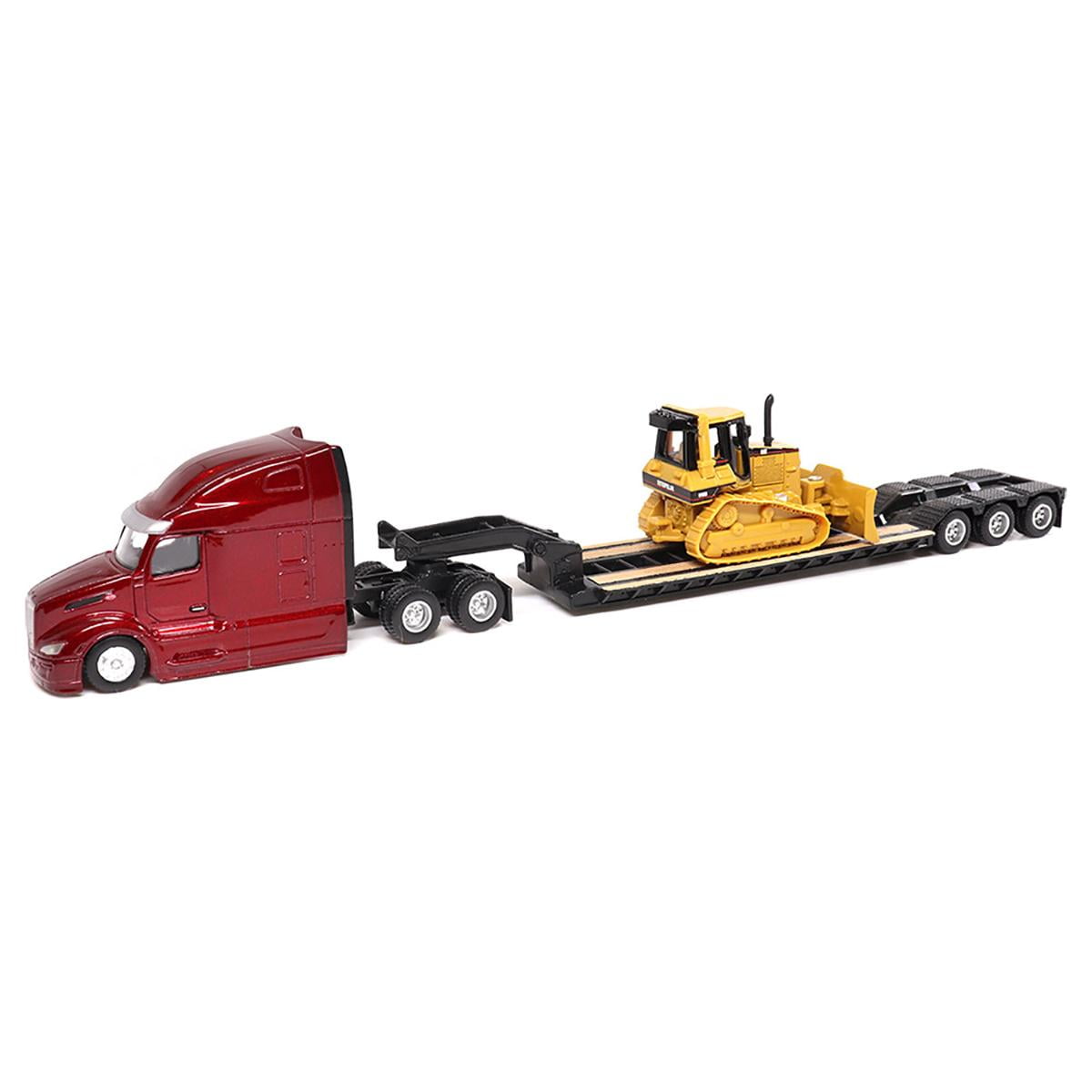 Diecast Masters 1/87 Peterbilt 579 UltraLoft Tandem Tractor with Lowboy