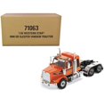thumbnail image 1 of Diecast Masters 71063 1-50 Scale Orange & Black Stripes Transport Series Western Star 4900 SB Tandem Sleeper Cab Truck Tractor Diecast Model, 1 of 1