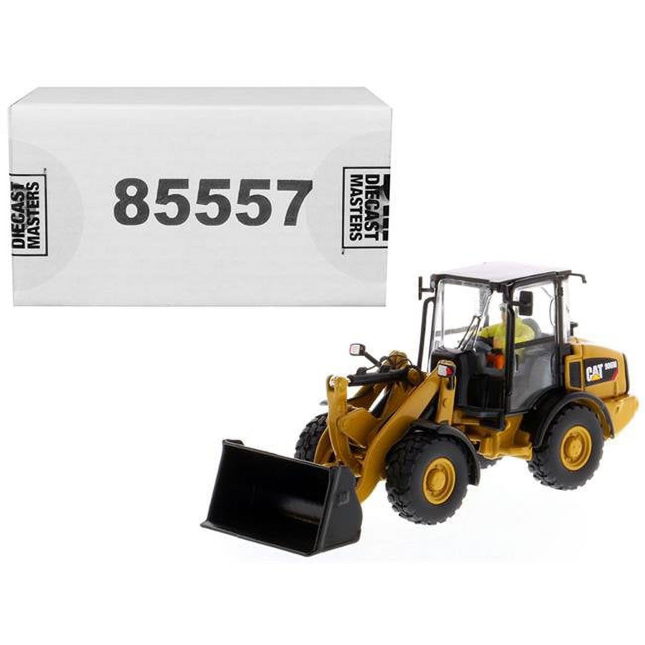 Diecast Masters 85557 1-50 CAT Caterpillar 906M Diecast Model Compact Wheel Loader with Operator - image 1 of 4