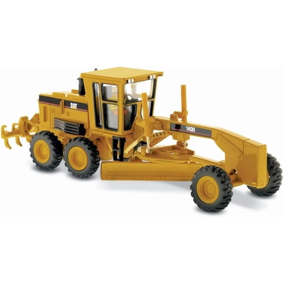 Diecast Masters Caterpillar 140H Motor Grader, Core Classics Series Cat Trucks & Construction Equipment | 1:50 Scale Model Diecast Collectible Model 85030C