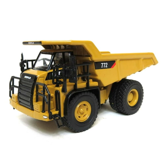CAT Caterpillar 772 Off-Highway Dump Truck w/Operator High Line Series 1/87 (HO) Scale Diecast Model by Diecast Masters