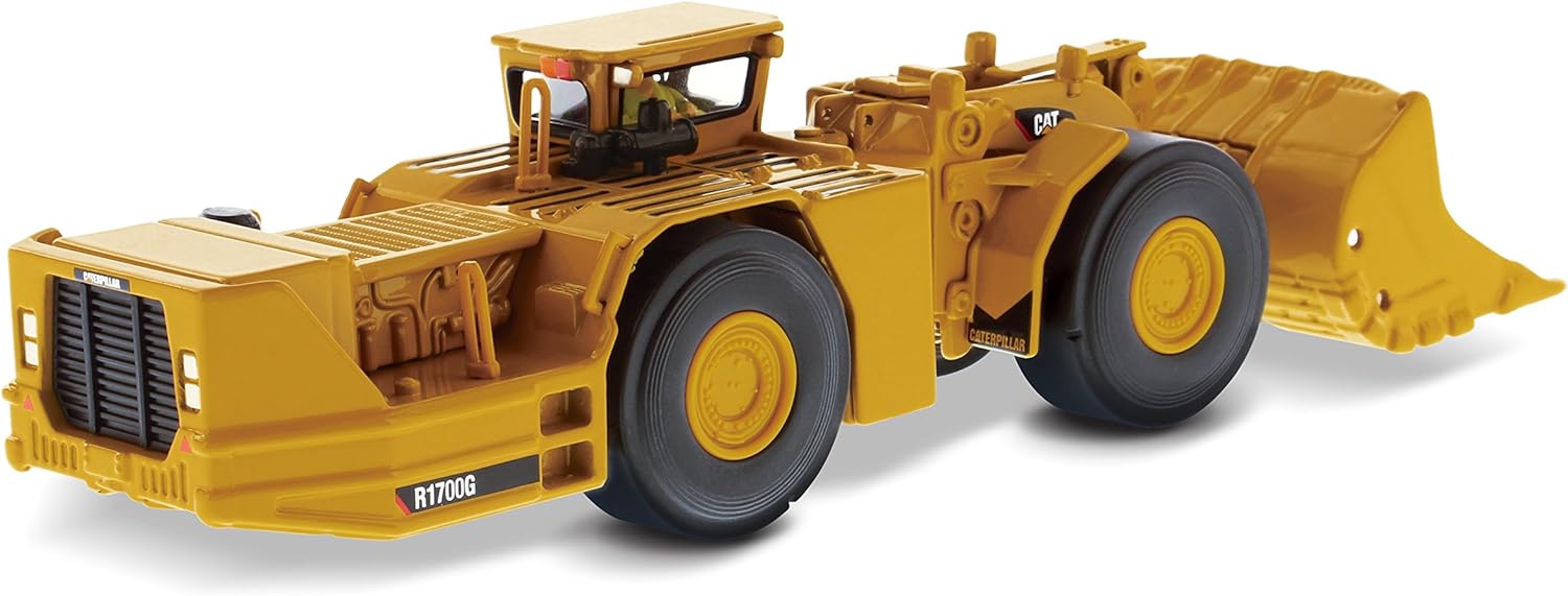Diecast Masters Caterpillar R1700G LHD Underground Wheel Loader, Core Classics Series Cat Trucks & Construction Equipment | 1:50 Scale Model Diecast Collectible Model 85140C