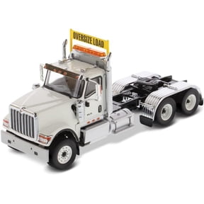 Diecast Masters International HX520 SFFA Day Cab Tandem Tractor | 1:50 Scale Model Semi Trucks | White Diecast Model 71001