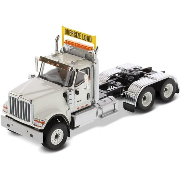 Diecast Masters International HX520 SFFA Day Cab Tandem Tractor | 1:50 Scale Model Semi Trucks | White Diecast Model 71001