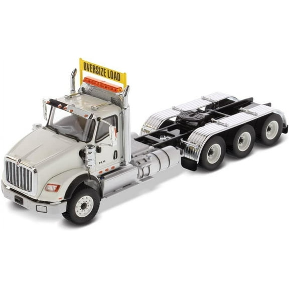 Diecast Masters International HX620 SBFA Day Cab Tridem Tractor | 1:50 Scale Model Semi Trucks | White Diecast Model by Diecast Masters 71007