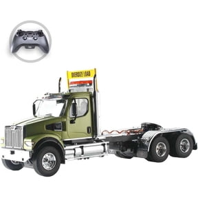 Diecast Masters RC Truck Western Star 49X SFFA Tandem Axle Heavy-Haul Tractor | Fully Functional Radio Control Tractor Truck | 1:16 Scale Model Remote Control Truck | Diecast Model 27009