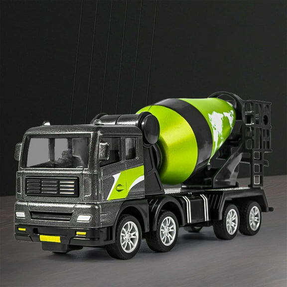 Diecast Metal Cement Truck Excavator Construction Vehicles Toy For Kids, Construction Truck Vehicle Car Toy For Boys And Girls